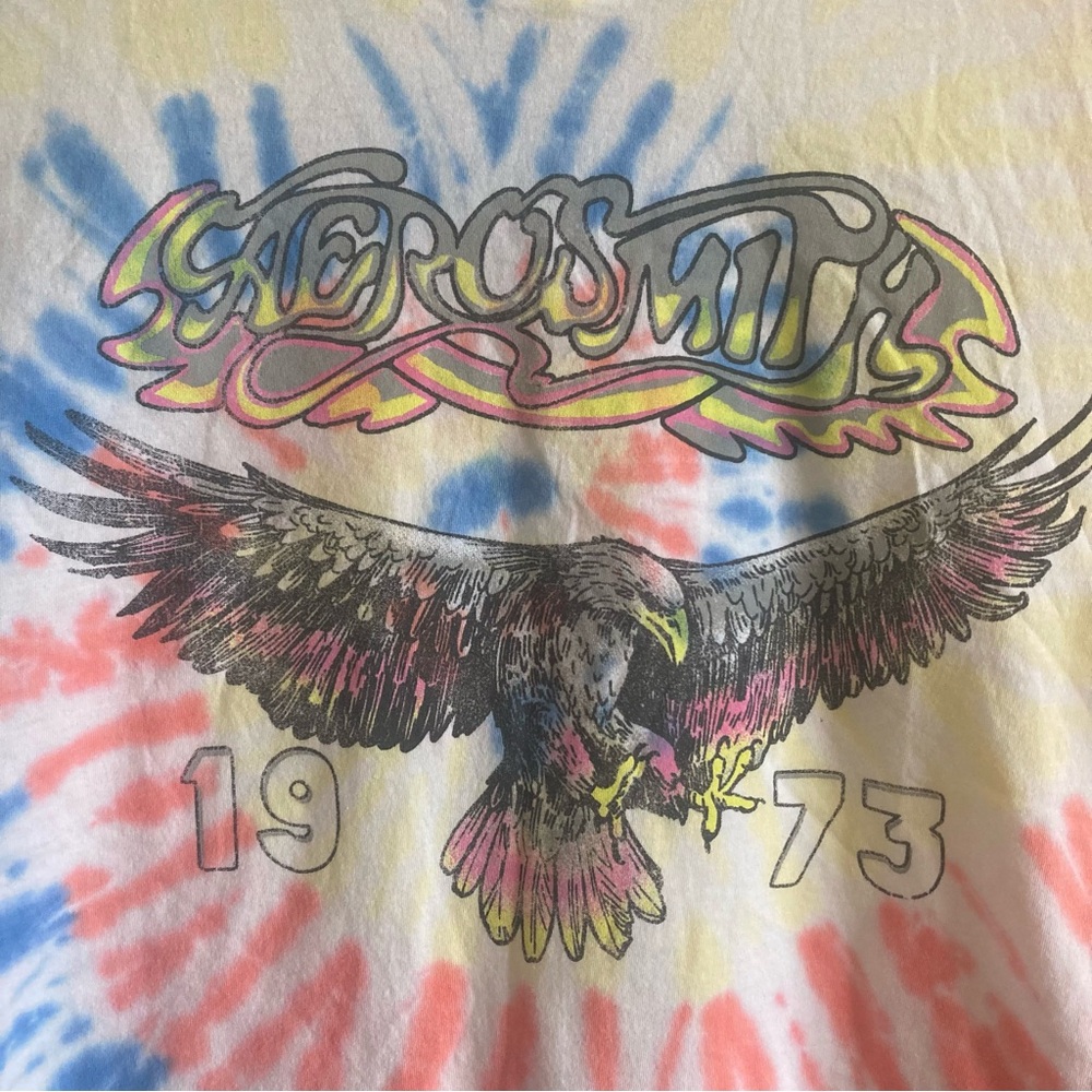 Aerosmith Tie-Dye Graphic Tee | NWT - Picture 6 of 10